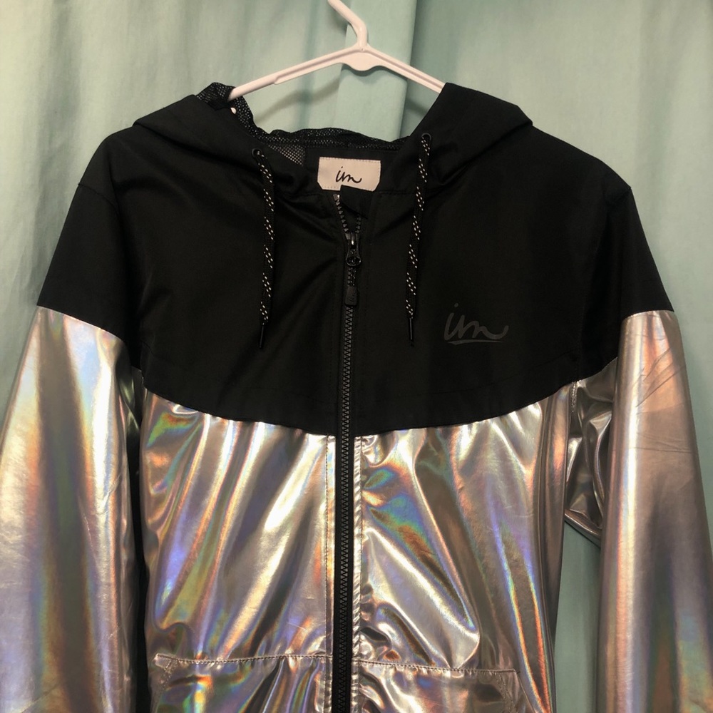 Imperial motion iridescent windbreaker
